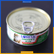 کنسرو لوریتا نچرال میکس - مرغ و آلوئه ورا - 90 گرمی - تصویر 1