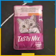 پوچ ویسکاس - گربه بالغ - سالمون و هویج Tasty Mix