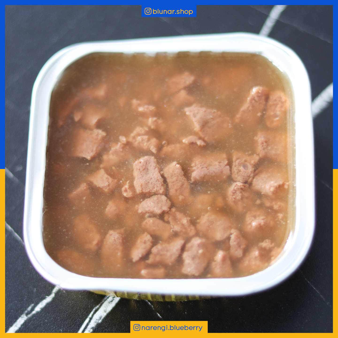 ووم کچت - تکههای گوساله در ژله - 100 گرمی - تصویر 2