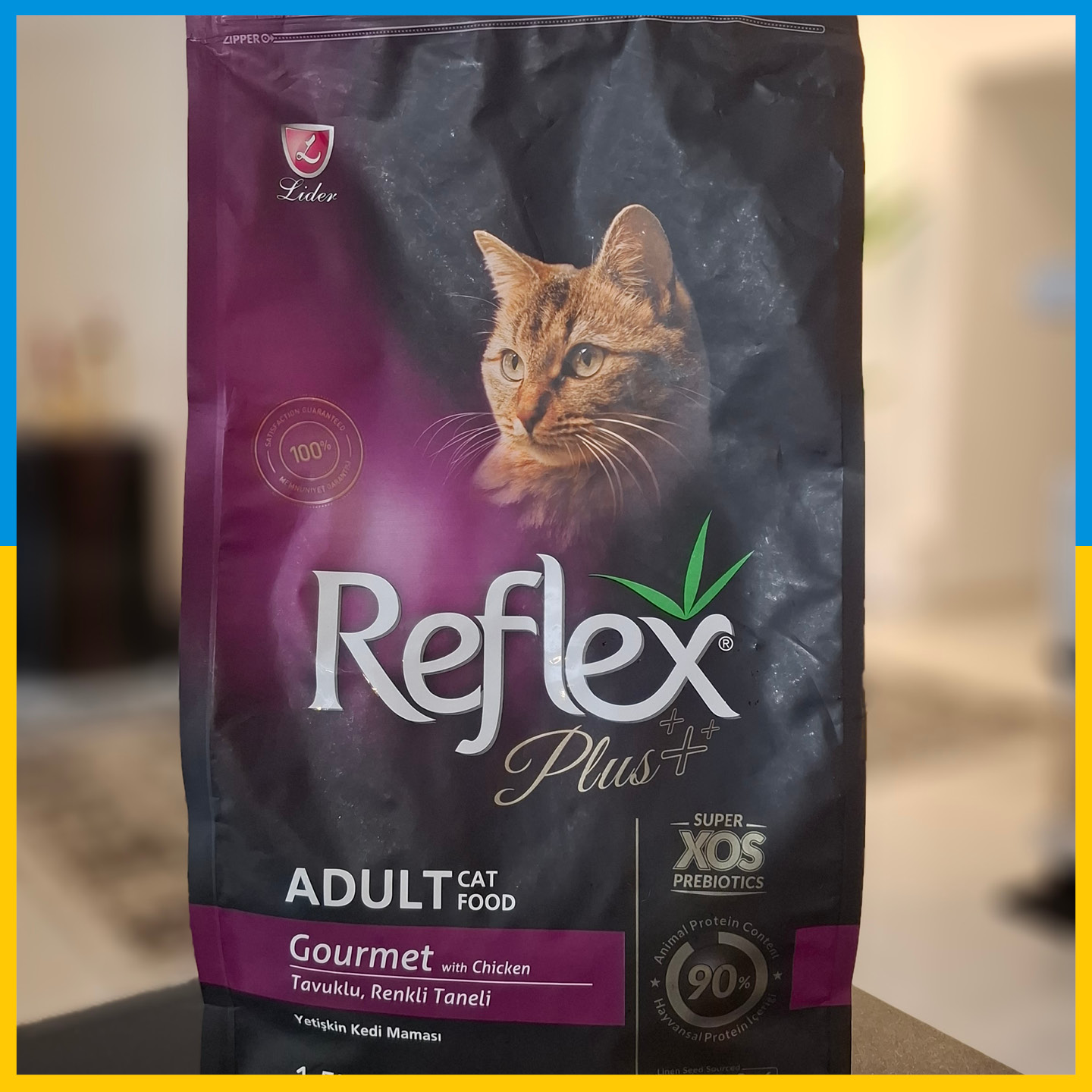 رفلکس پلاس - بالغ گورمت - 1.5 کیلو پک اصلی