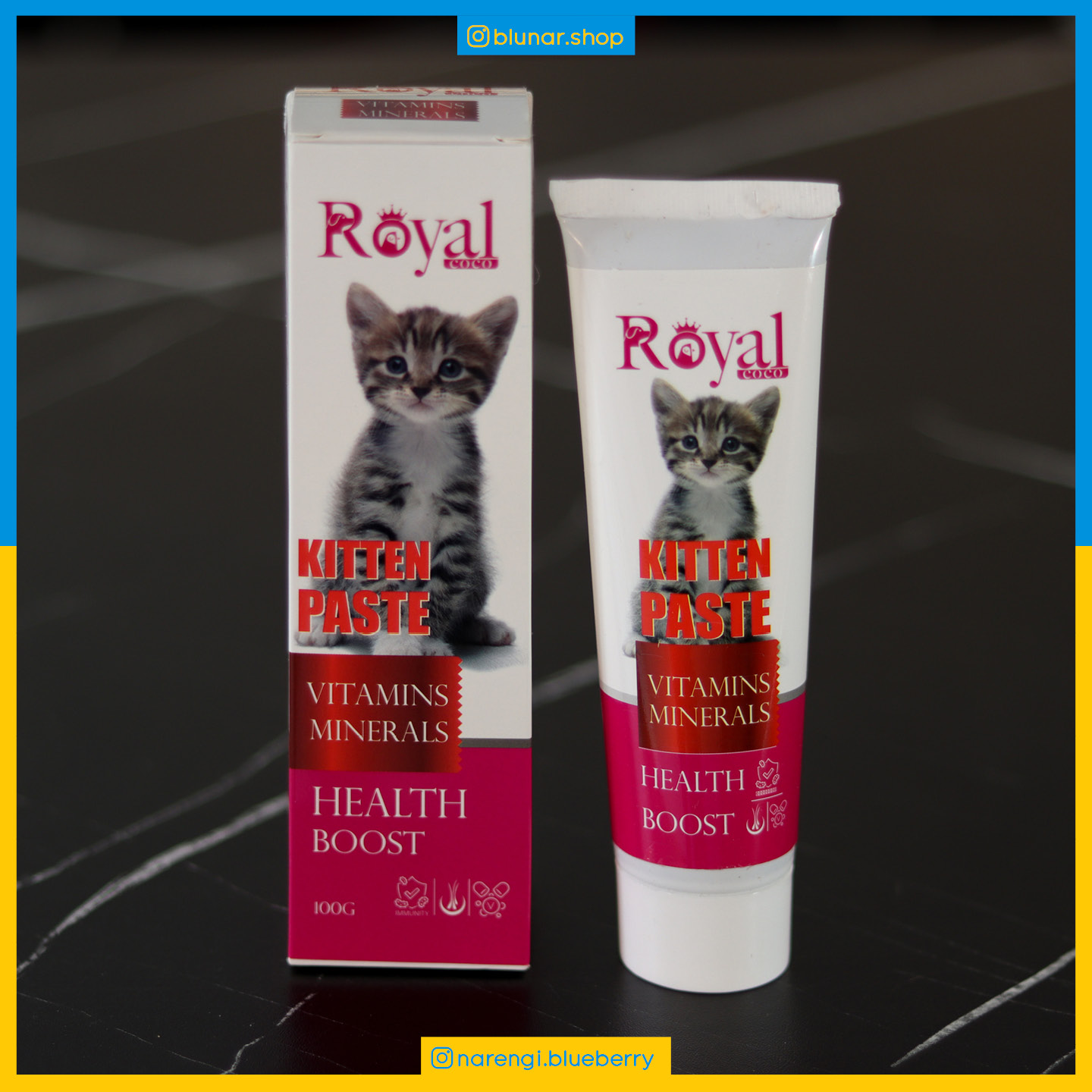 خمیر ویتامین Kitten مخصوص بچه گربه رویال - 100 گرمی