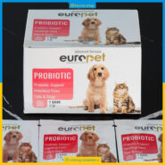 پودر پروبیوتیک یوروپت - مخصوص سگها و گربه ها - بسته 30 تایی - Probiotic